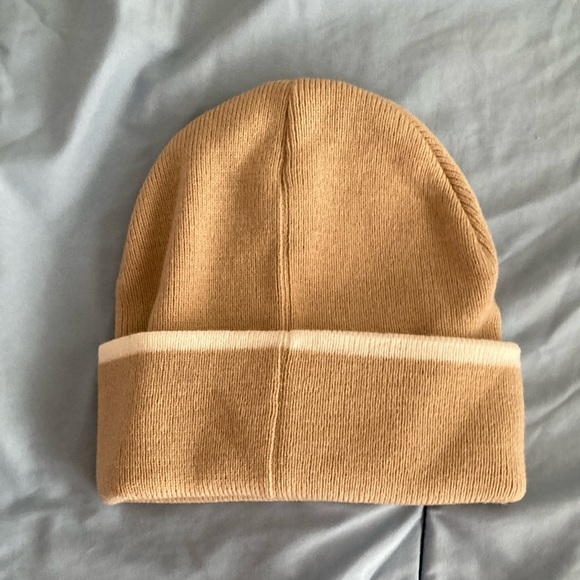 Herschel Beige Knit Beanie - Picture 3 of 3
